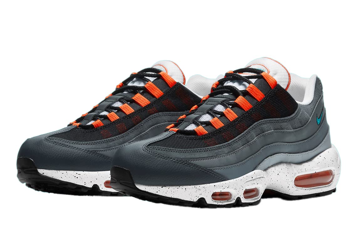 Nike Air Max 95 Men's Running Shoes - Black/White (CZ0191-001) Size 10 | Comfortable Cushioned Sneakers for Jogging, Gym Workouts & Casual Wear