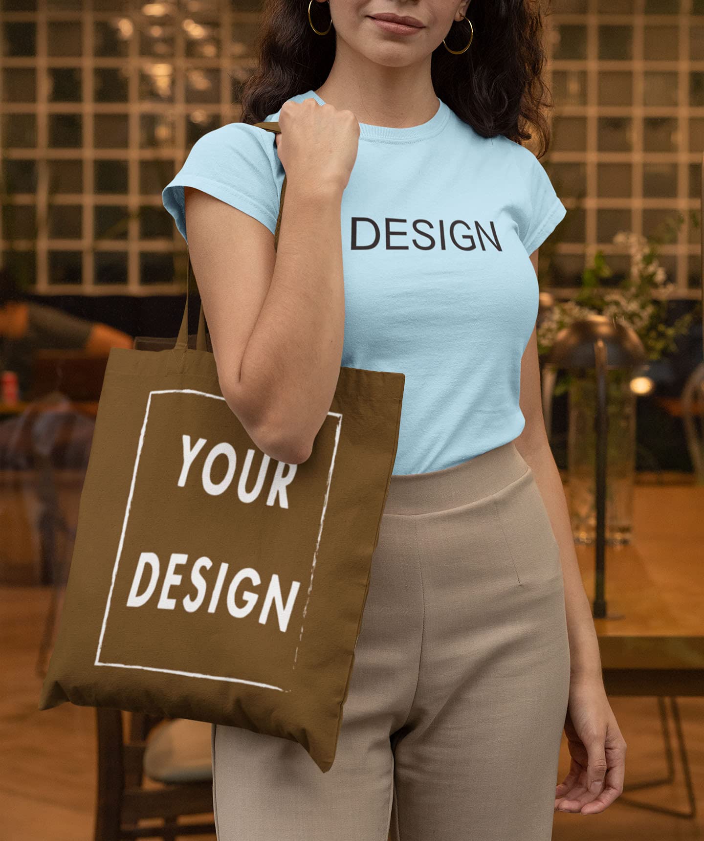 Custom Personalized Women's Tote Bag - Eco-Friendly Canvas Shopping Bag with Your Own Design - Perfect for Groceries, Beach Trips & Everyday Use
