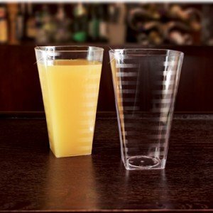 Koyal Square Clear Glass Tumblers - 14 oz (Set of 168) - Perfect for Restaurants, Bars, and Catering Events - Durable Drinkware for Iced Coffee, Cocktails, and Beverages