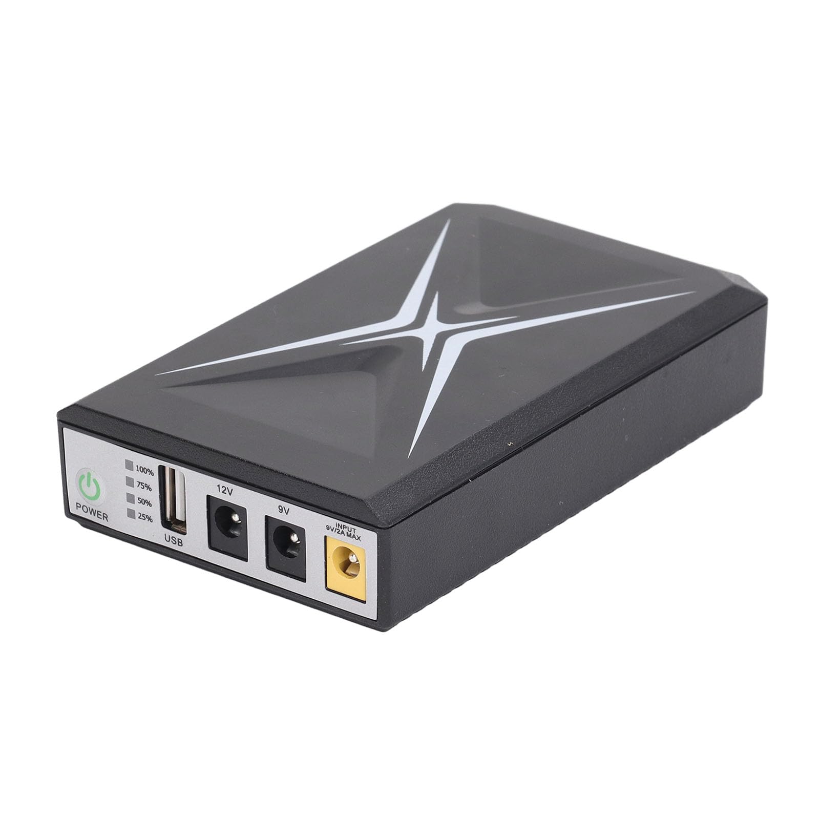 10400mAh Mini UPS Battery Backup - Uninterruptible Power Supply for Security Cameras, WiFi Routers & Home Electronics with Multiple Inputs | Emergency Power for Outages & Outdoor Monitoring