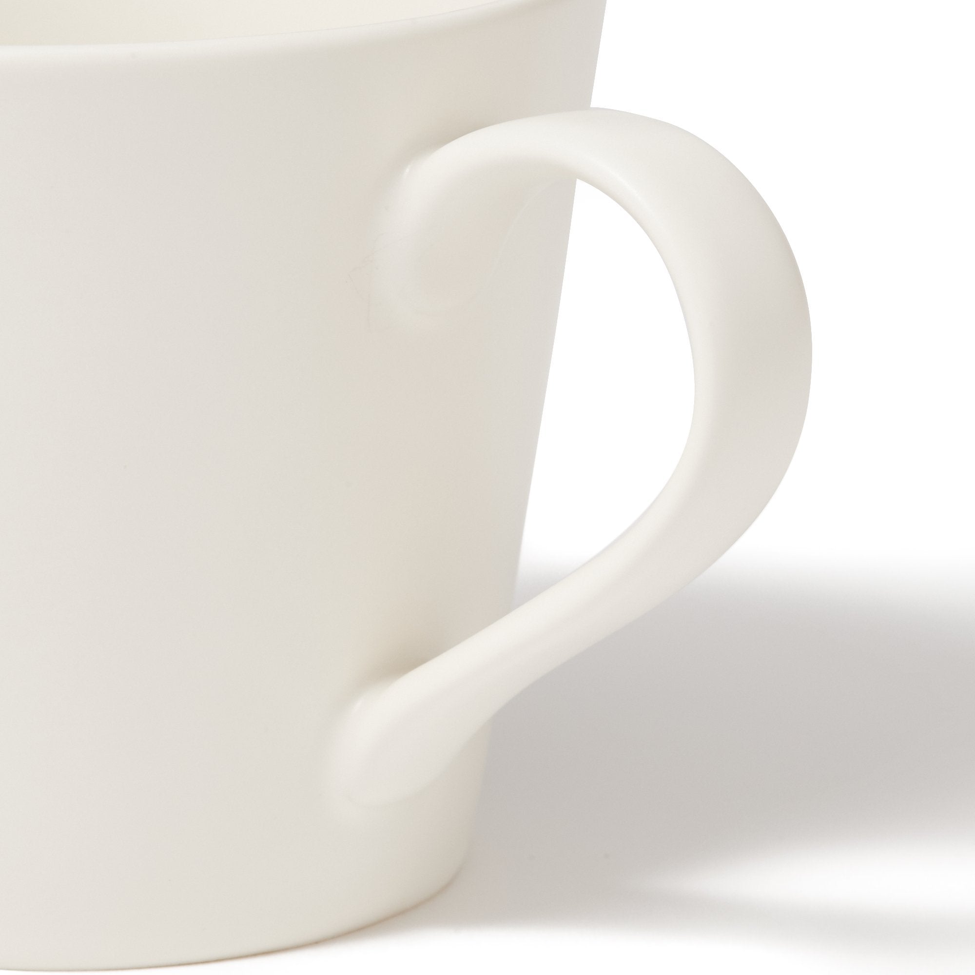Premium Marion Mug Ivory - Elegant Ceramic Coffee Cup with Handle - Perfect for Home, Office, and Gifts