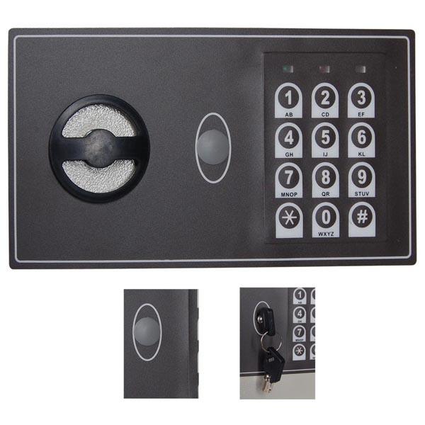 TheLAShop 15x9x21 Inch 245-Key Electronic Key Cabinet - Digital Key Safe Box with PIN Code & LED Display - Secure Storage for Home, Office, Hotel, and Real Estate Keys