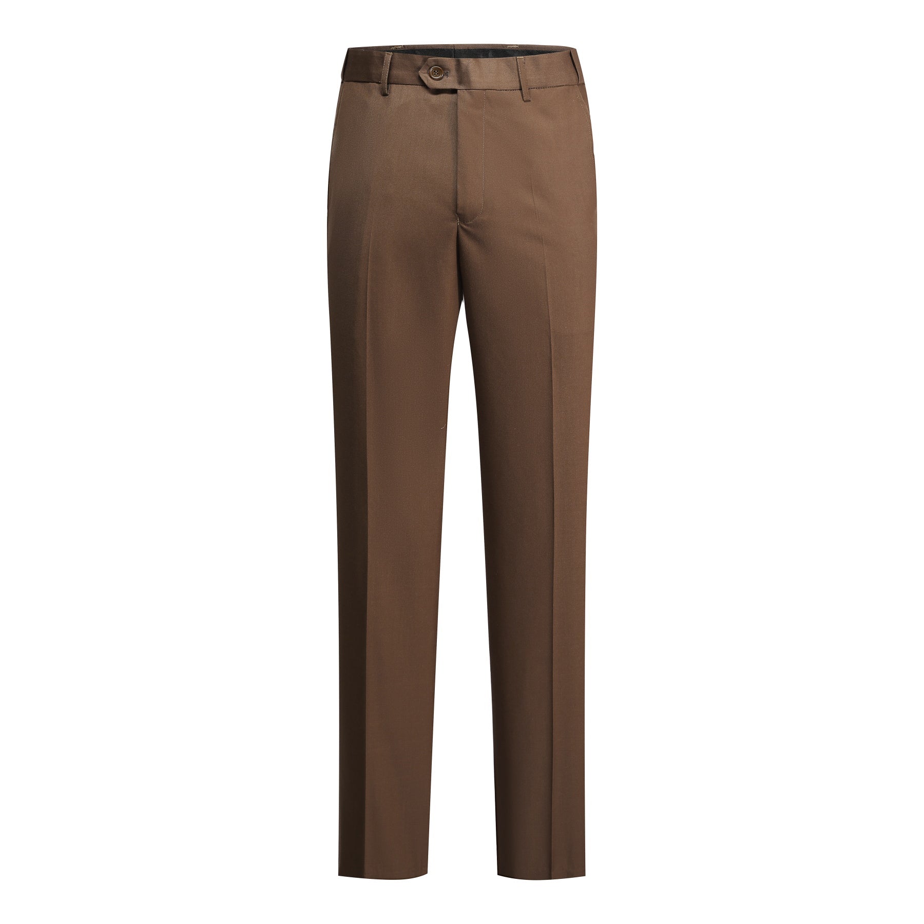 Premium 3-Piece Plaid Suit Set for Men - Stylish Coffee Brown Business Attire - Perfect for Office, Weddings & Formal Events