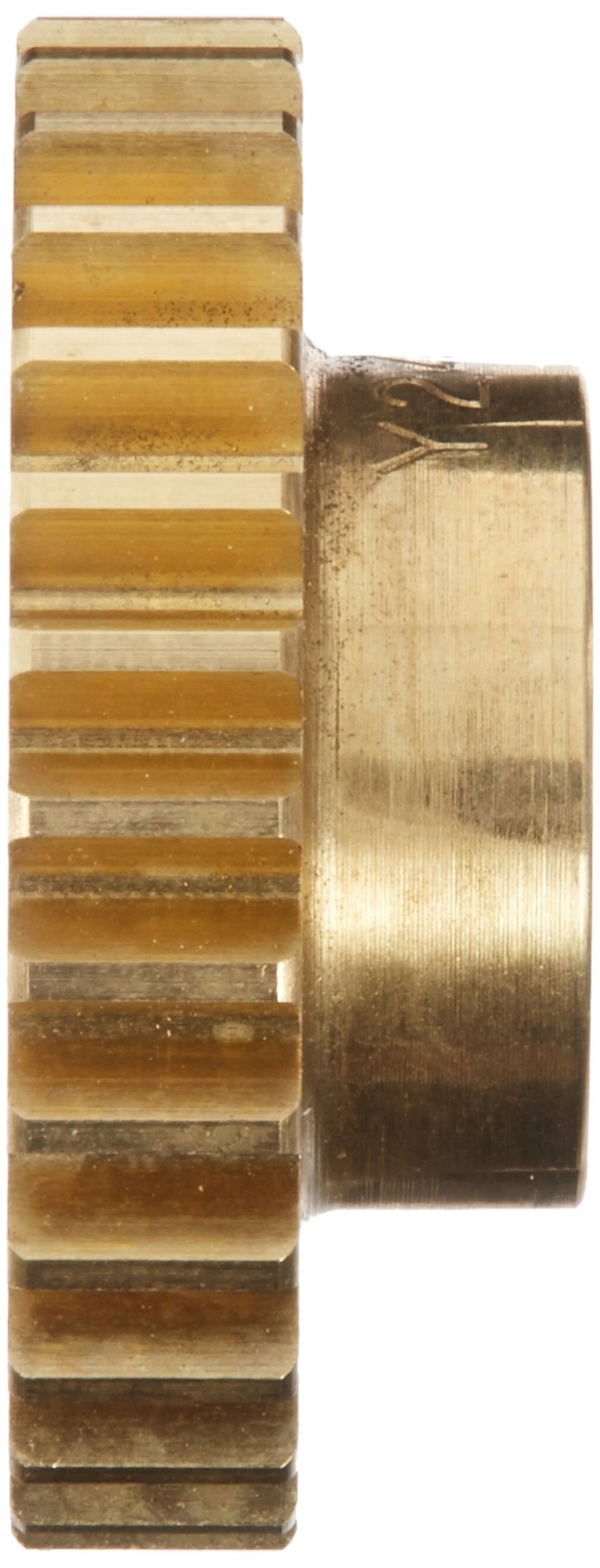 Y2484 Brass Spur Gear - 24 Pitch, 0.375