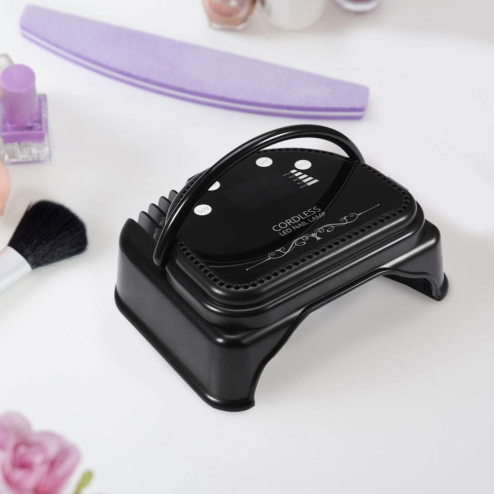 UV LED Nail Dryer Lamp with Smart Sensor - Portable LCD Display, Auto Time Setting for Curing Gel Polish & Nail Art - Perfect for Home & Salon Manicures | Fast Drying for UV Gel, Builder Gel & Nail Designs