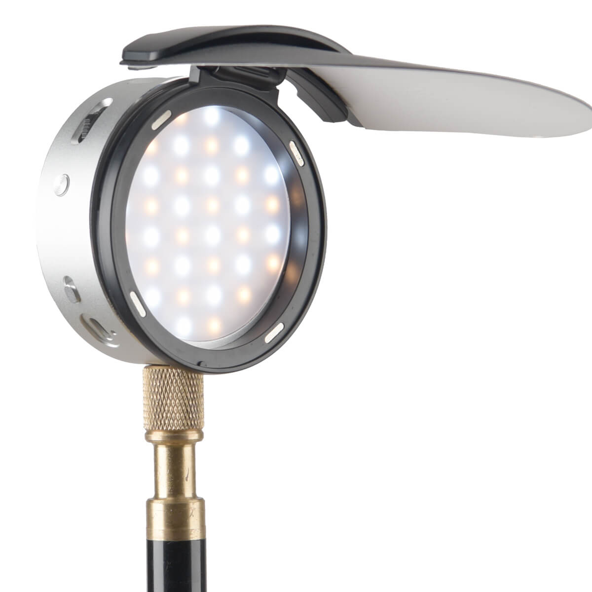 R1 Round RGB LED Light - Creative Compact & Lightweight Design for Home Decor, Gaming Setup, and Party Lighting