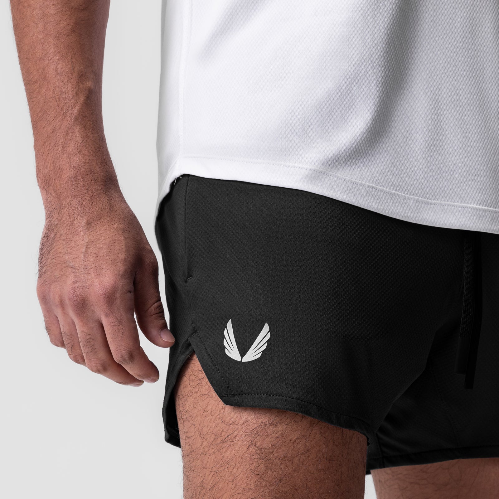 ASRV Aerosilver Wing Short 5 - Lightweight Unlined Running Shorts for Men | Perfect for Gym Workouts, Jogging & Outdoor Activities