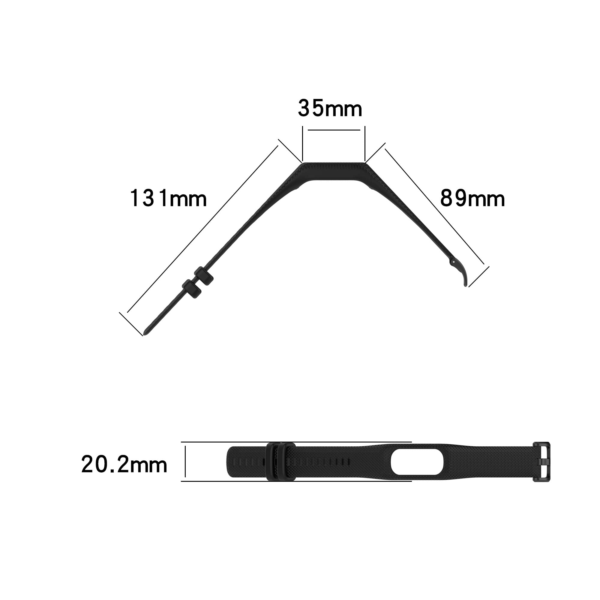 Premium Replacement Watch Bands Compatible with Garmin Vivosmart 5 - Durable Silicone Wristbands for Women & Men - Perfect for Fitness Tracking, Running & Everyday Wear