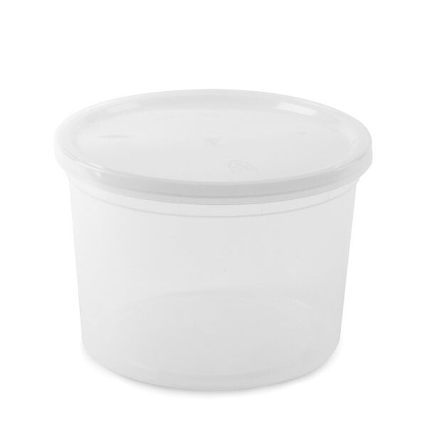 64OZ. Food Storage Containers with Lids, 6-Piece Set - Airtight & Leakproof for Meal Prep, Leftovers, and Pantry Organization