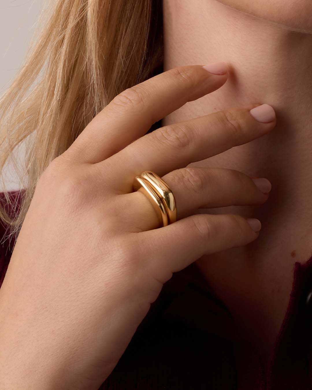 Charlie Ring Set - Elegant Sterling Silver Stackable Rings for Women | Perfect for Everyday Wear, Gifts & Special Occasions