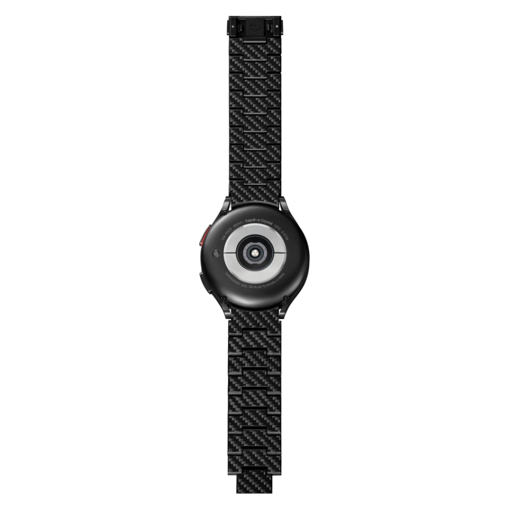 Premium Carbon Fiber Watch Band for Samsung Galaxy Watch 4/5/6 - Lightweight Durable Strap for Men & Women - Perfect for Workouts, Outdoor Activities & Daily Wear