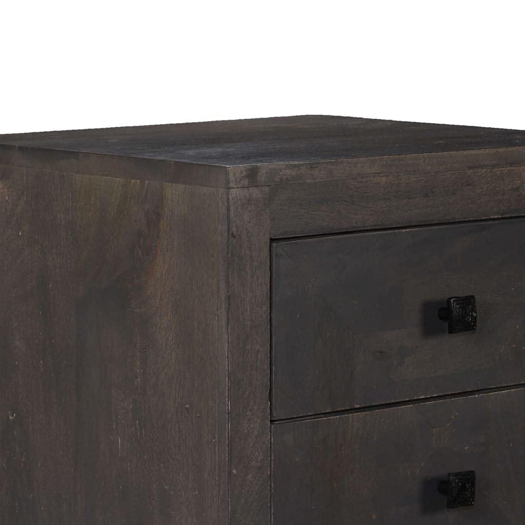 vidaXL Solid Wood Mango Sideboard Buffet Console Cabinet - Stylish Storage for Kitchen, Dining Room & Living Room | Perfect for Entertaining, Display & Organization