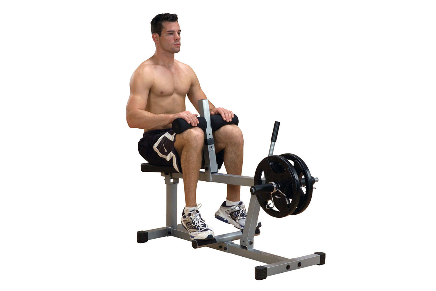 Body Solid PowerLine Seated Calf Raise Machine - Home Gym Equipment for Leg & Calf Strength Training - Perfect for Home Workouts & Fitness Studios