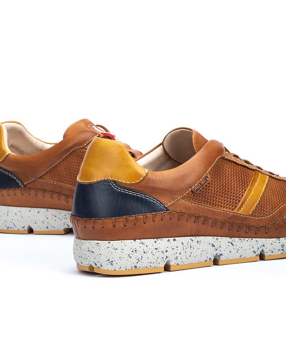 PIKOLINOS Men's Leather Sneakers - Comfortable & Stylish Casual Shoes for Walking, Travel & Everyday Wear