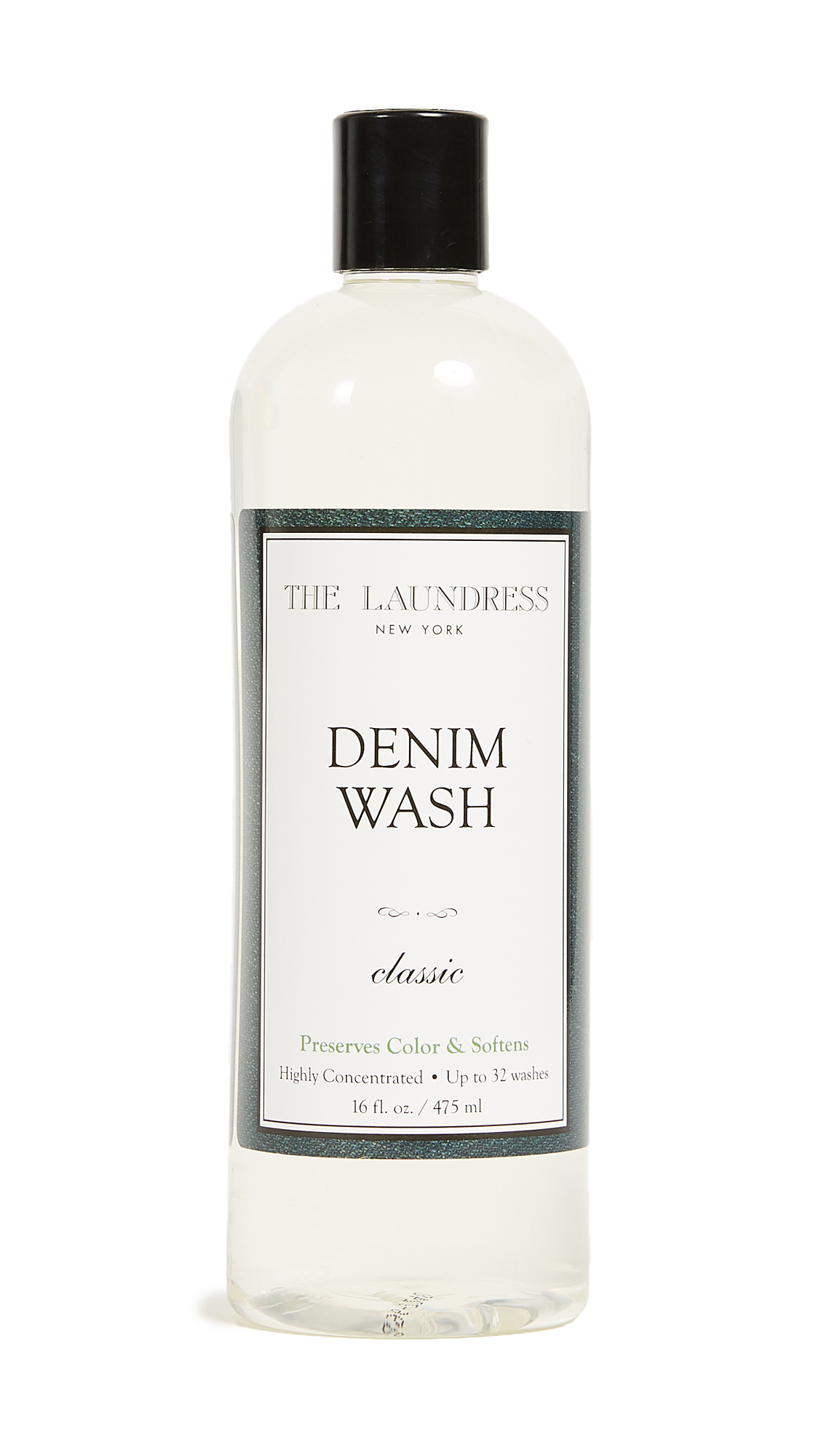 The Laundress Premium Denim Wash - Gentle Detergent for Jeans & Denim Care - Perfect for Washing, Softening & Preserving Dark Wash Jeans at Home