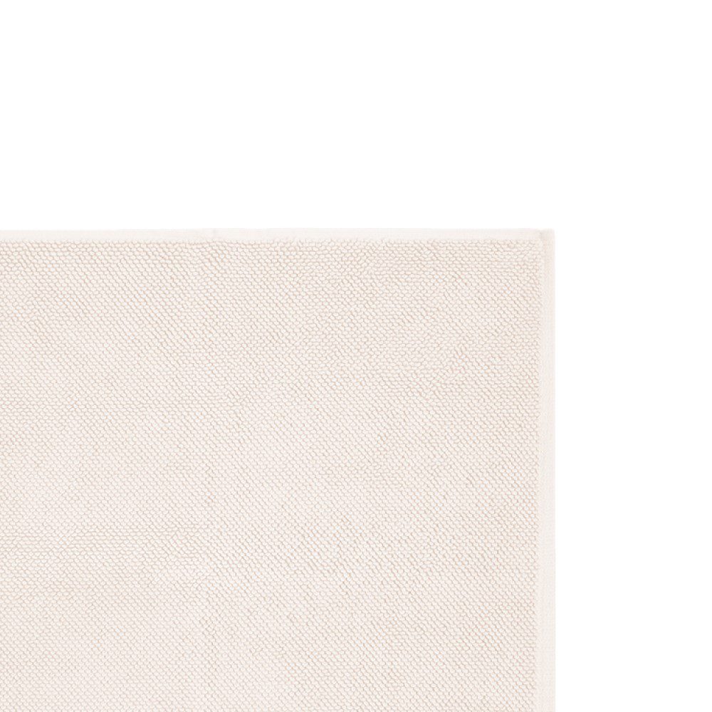 KOBN Soft Absorbent Bath Mat in Ecru - Non-Slip Bathroom Rug for Shower, Tub & Vanity Area