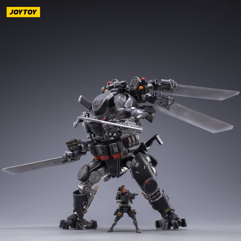 Iron Wrecker 05 Orbital Combat Mecha (Night Attack Type) - High-Tech Collectible Action Figure for Sci-Fi Enthusiasts - Perfect for Display, Gaming Battles, and Cosplay Events