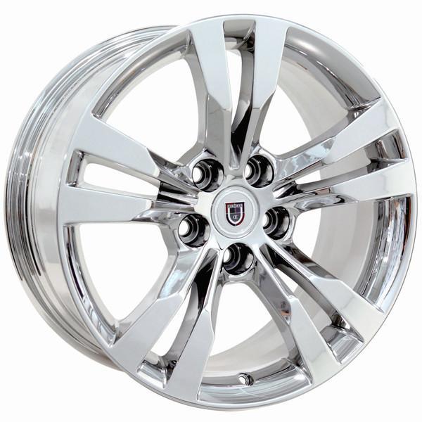 18 Inch Chrome Replacement Wheel for Cadillac STS 2005-2011 - OEM Style Replica Rim 9506450 | Perfect for Upgrades, Customization & Luxury Car Restoration