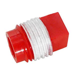 Blue Water Red Flowmeter Plug - High Accuracy Liquid Flow Measurement for Pools, Aquariums & Irrigation Systems