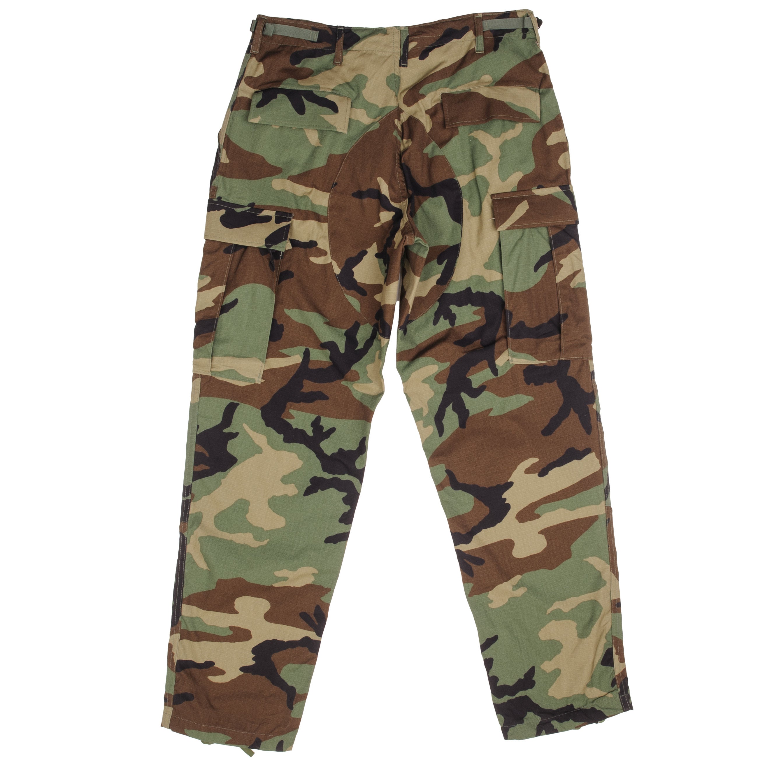 Vintage US Army Woodland Camo Combat Pants - Medium Regular - Deadstock - Military Surplus Tactical Trousers for Outdoor Hunting & Hiking