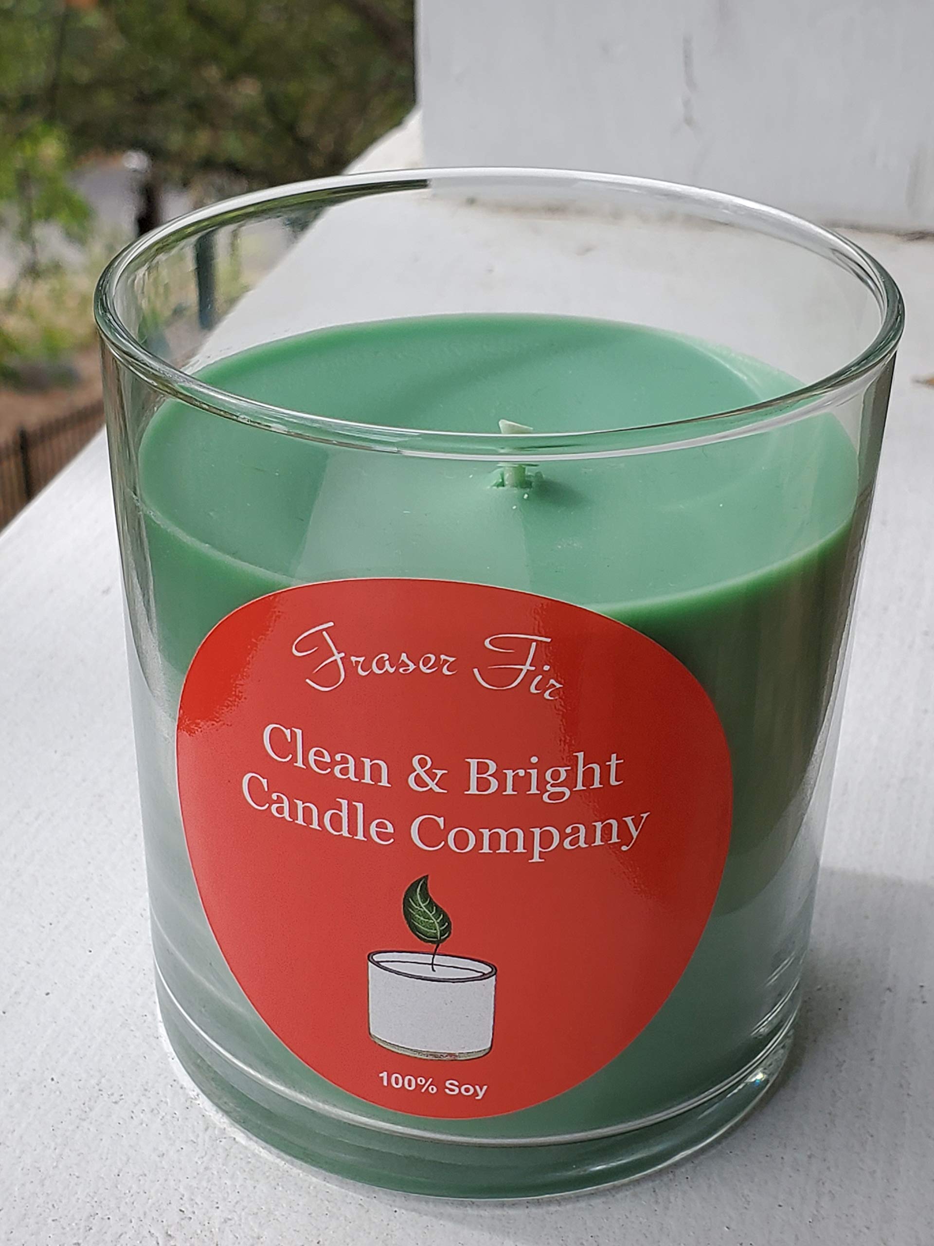 Handmade Soy Christmas Tree Scented Candle - Eco-Friendly Holiday Home Decor for Gifts & Aromatherapy