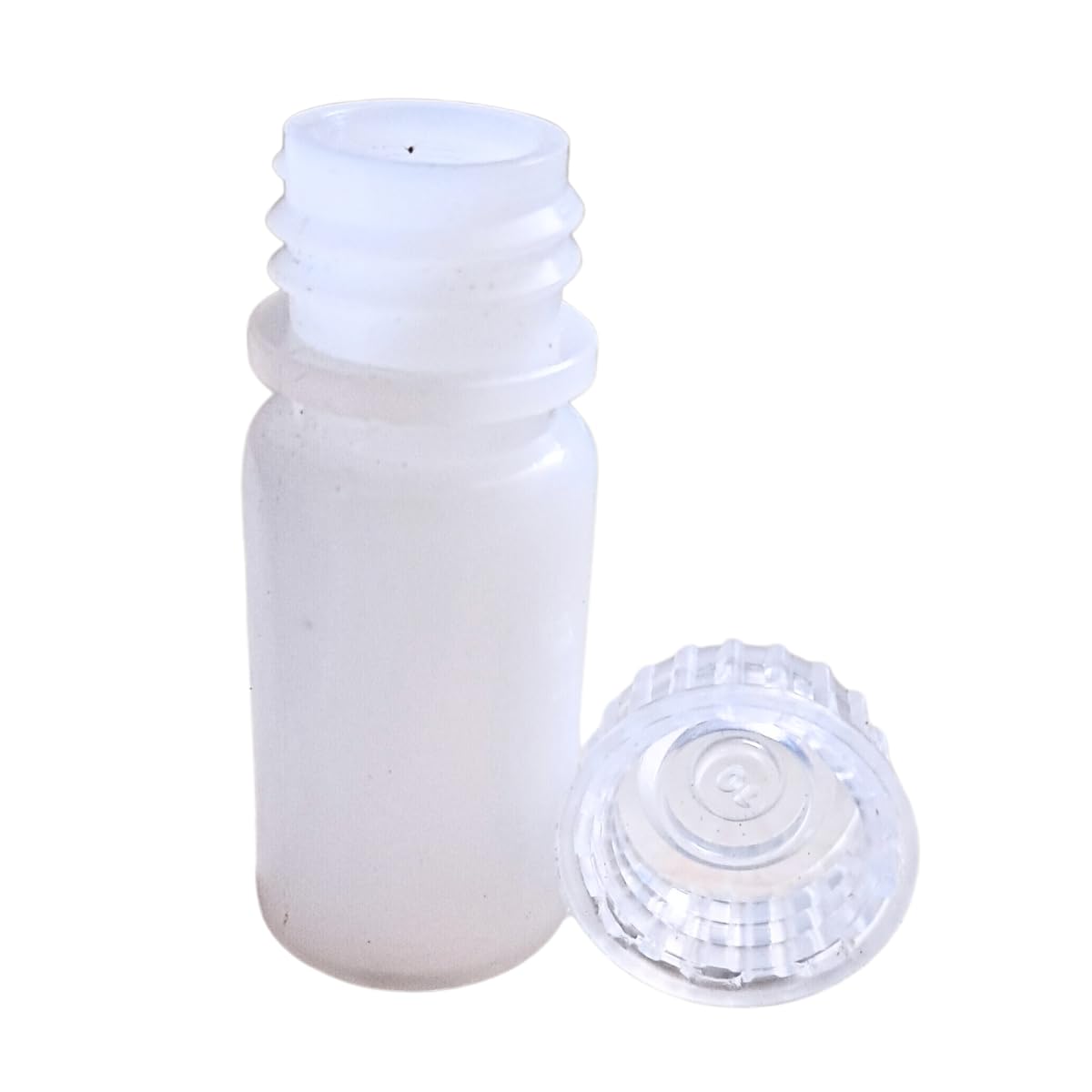 AANIJ® 4ml Narrow Mouth HDPE Reagent Bottles (Pack of 25) - Durable High Density Polyethylene Plastic Bottles for Laboratory Chemicals, Essential Oils & DIY Liquids - Perfect for Science Experiments, Crafting & Storage Solutions