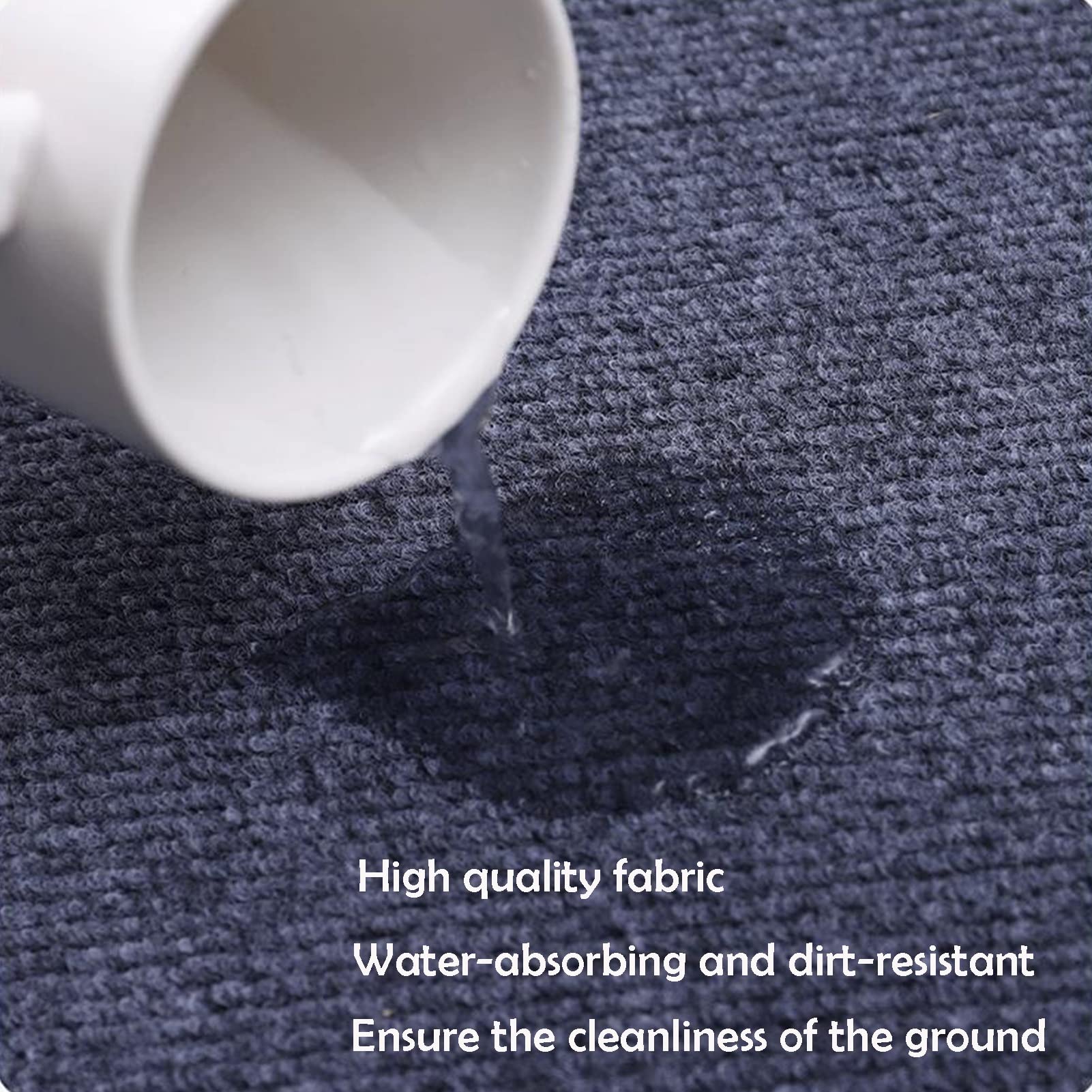 Premium Large Office Chair Mat 2x4m (6.56x13.12ft) - Anti-Slip Hardwood Floor Protector for Computer Desk, 0.6mm Thick Brown PVC Mat - Perfect for Home Office, Gaming Setup & Workspace Protection