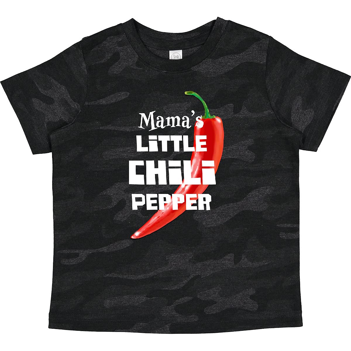 Inktastic Mama's Little Chili Pepper Toddler T-Shirt - Cute & Comfortable Kids Tee for Boys & Girls - Perfect for Playdates, Family Photos & Everyday Wear