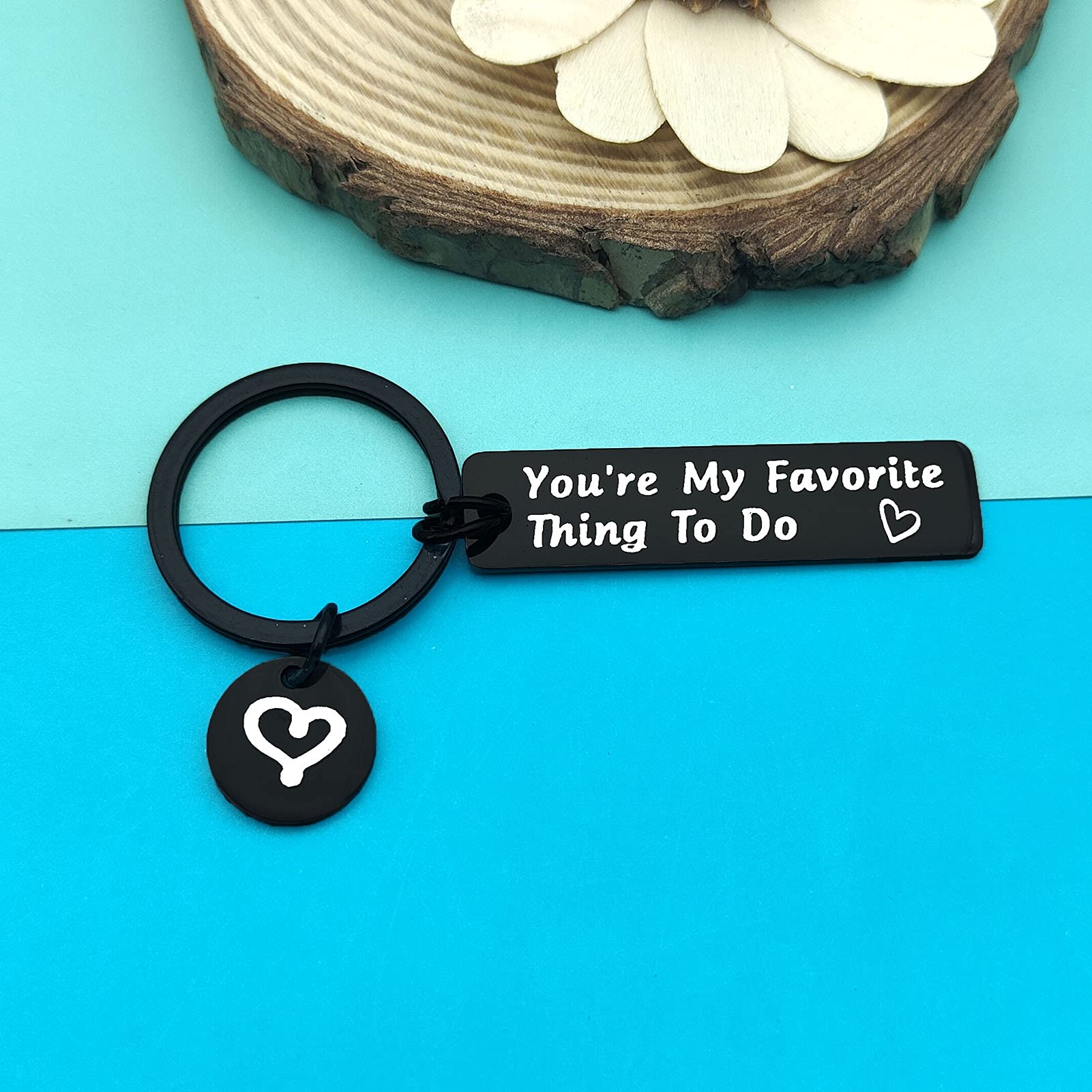 Funny Couple Keychain Set - Romantic Naughty Gifts for Boyfriend, Girlfriend, Husband & Wife - Valentine's Day, Anniversary, Wedding & Birthday Jewelry Gifts for Men & Women - Perfect for Couples Matching Accessories and Surprise Gifts