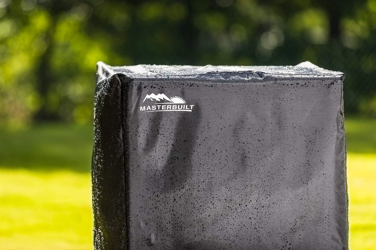 Masterbuilt 40-Inch Electric Smoker Cover - Waterproof & UV Resistant Protection for Outdoor Grilling & BBQ Accessories - Perfect for Backyard Cooking, Camping & Tailgating