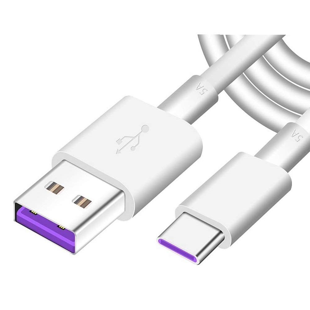 Huawei Supercharge Power Adapter 4.5V 5A Fast Charger with USB Type C Cable - Quick Charge for Huawei P20 Pro, P10 Plus, Mate 9, Mate 10 Pro, Honor V10 - Perfect for Travel, Office & Home Charging