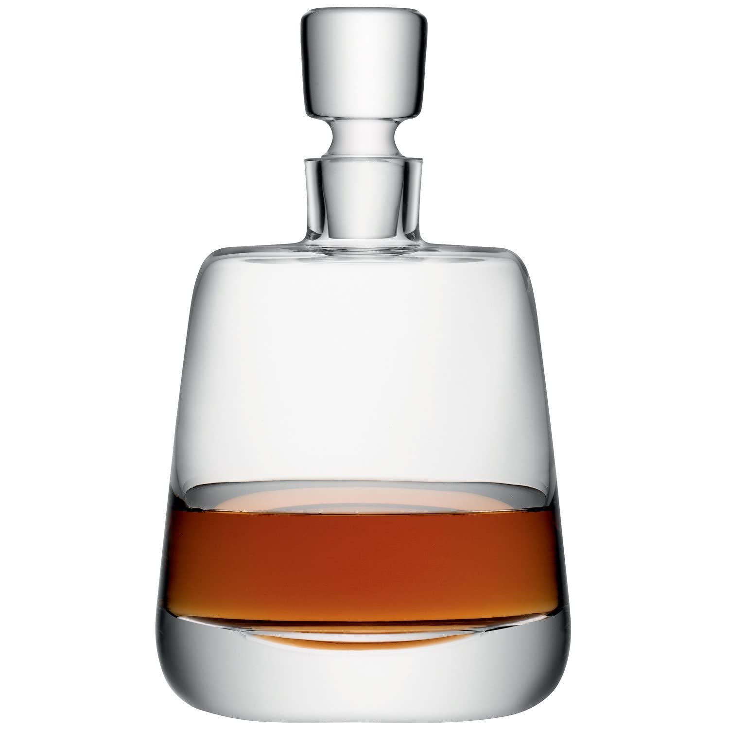 Premium 1.6L Clear Glass Decanter for Wine - Elegant Madrid Style Aerator for Red & White Wines - Perfect for Dinner Parties, Gifts & Home Bar Accessories