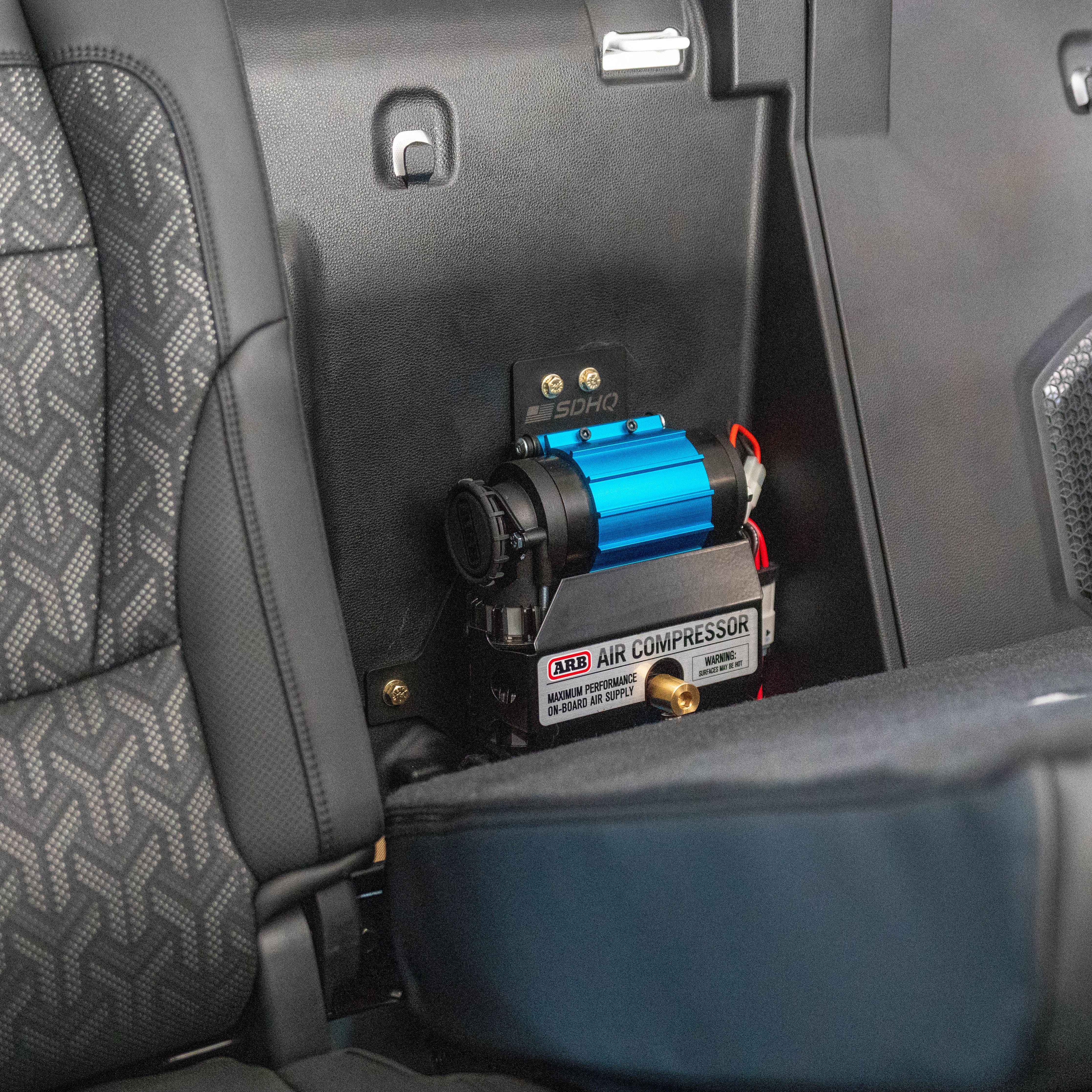 2022-2025 Toyota Tundra CrewMax SDHQ Built ARB Air Compressor Mount Kit - Off-Road Adventure & Overlanding Accessory for Tire Inflation & Air Tools