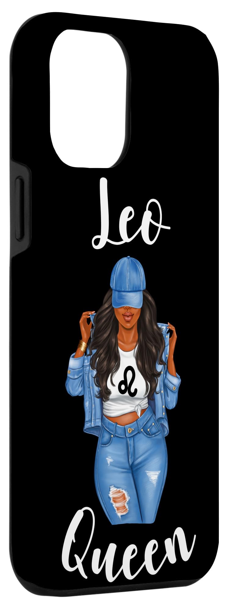 iPhone 12 Pro Max Case - August Birthday Zodiac Leo Queen Design for Women | Durable Protective Phone Cover for Everyday Use, Work & Travel
