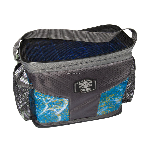 Calcutta Squall Jig Tube Bag in Mossy Oak Shoreline Camo - Durable Fishing Tackle Storage for Saltwater & Freshwater Anglers - Perfect for Boat, Kayak and Shore Fishing Trips