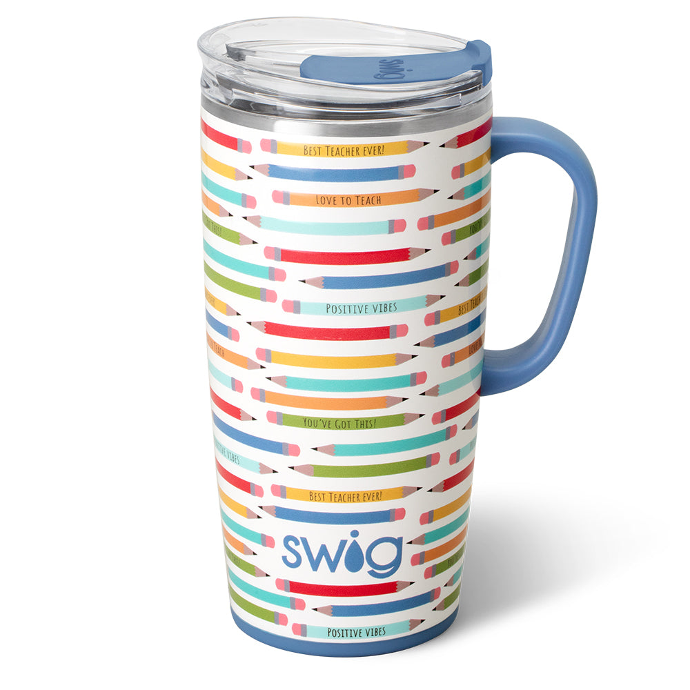 22oz Insulated Travel Mug for Teachers - Perfect for Coffee, Tea & On-the-Go Hydration - Great Gift for Educators & School Staff
