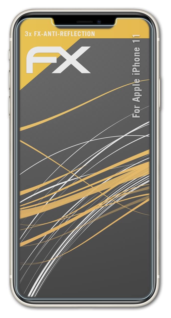Premium Anti-Glare & Shockproof Screen Protector for Apple iPhone 11 - 3-Pack HD Clear Film for Scratch Protection | Perfect for Outdoor Use, Gaming & Daily Screen Protection