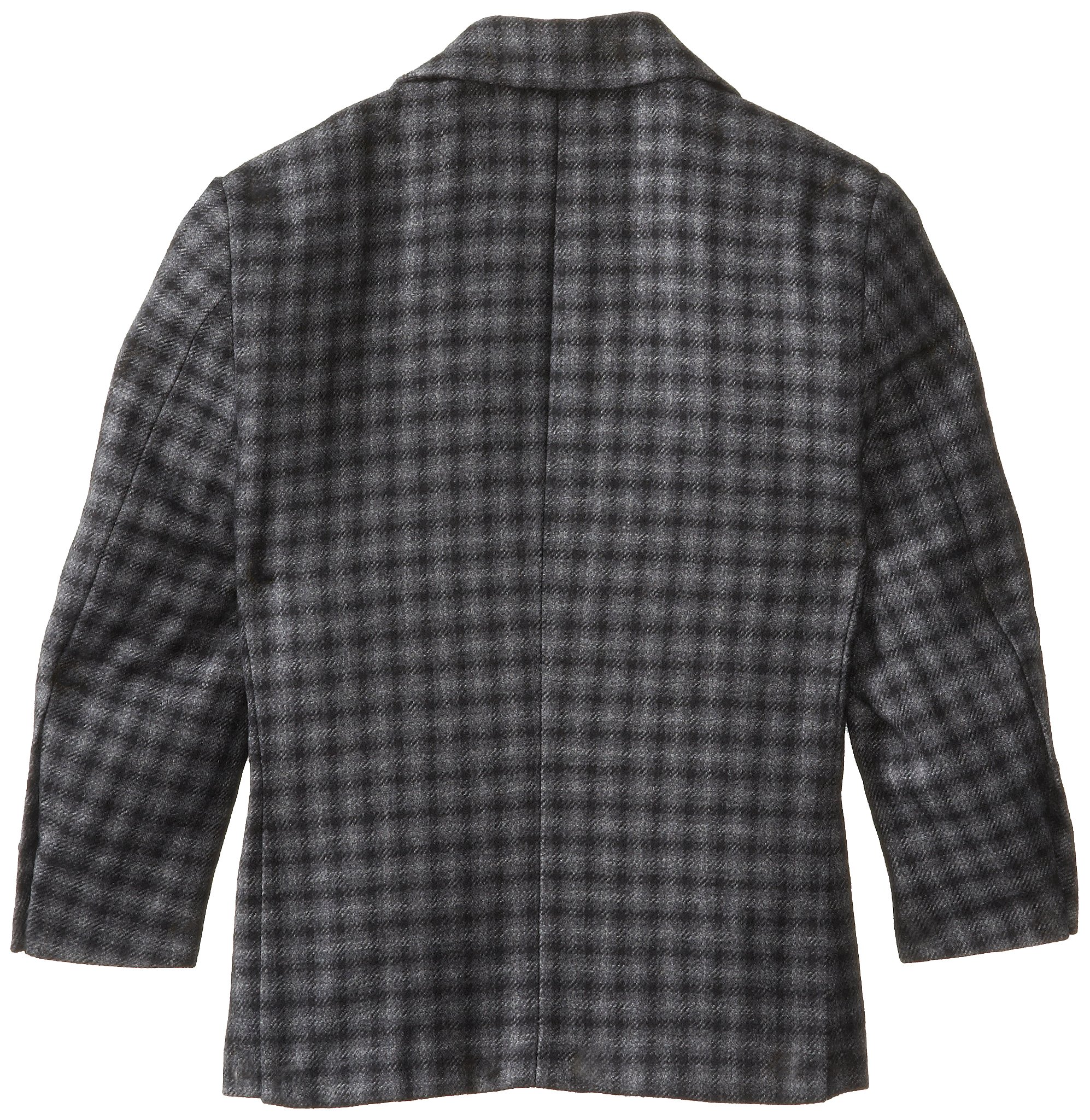 Isaac Mizrahi Black Label Boys' Checkered Wool Blazer Jacket - Stylish Formal Wear for School, Weddings & Special Occasions