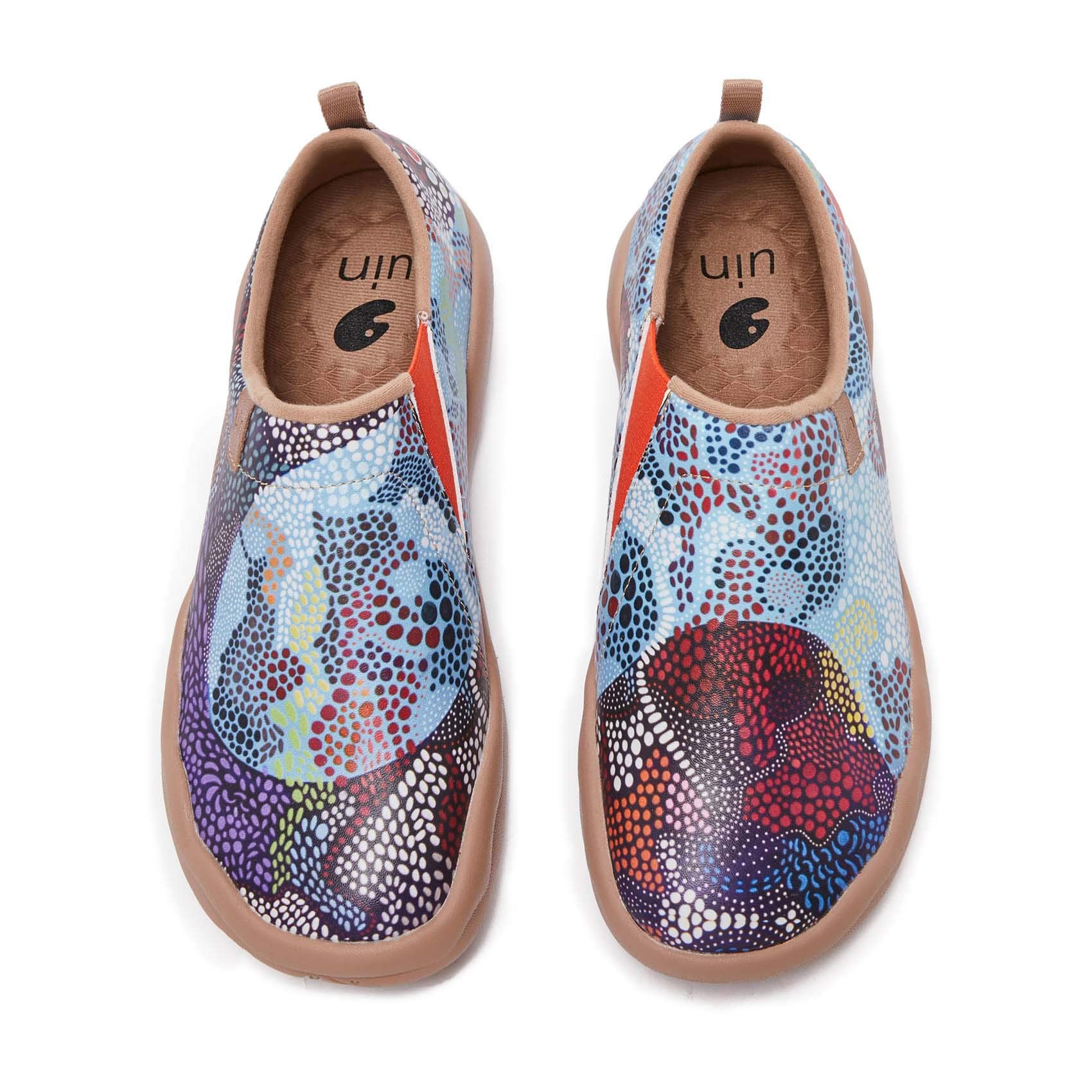 UIN Women's Slip-On Walking Shoes - Lightweight Travel Loafers with Microfiber Upper | Comfortable Casual Sneakers for Women | Perfect for Travel, Work & Everyday Wear