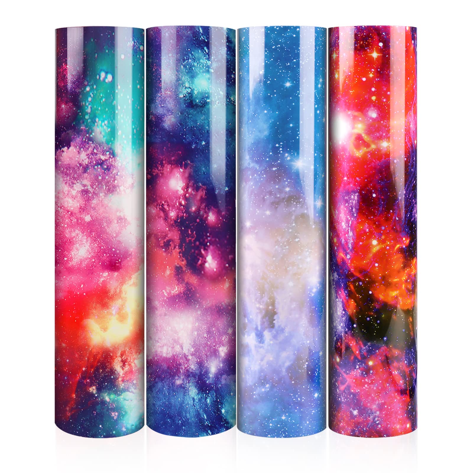 WRAPXPERT Heat Transfer Vinyl HTV Galaxy Pack - 4 Colors 12
