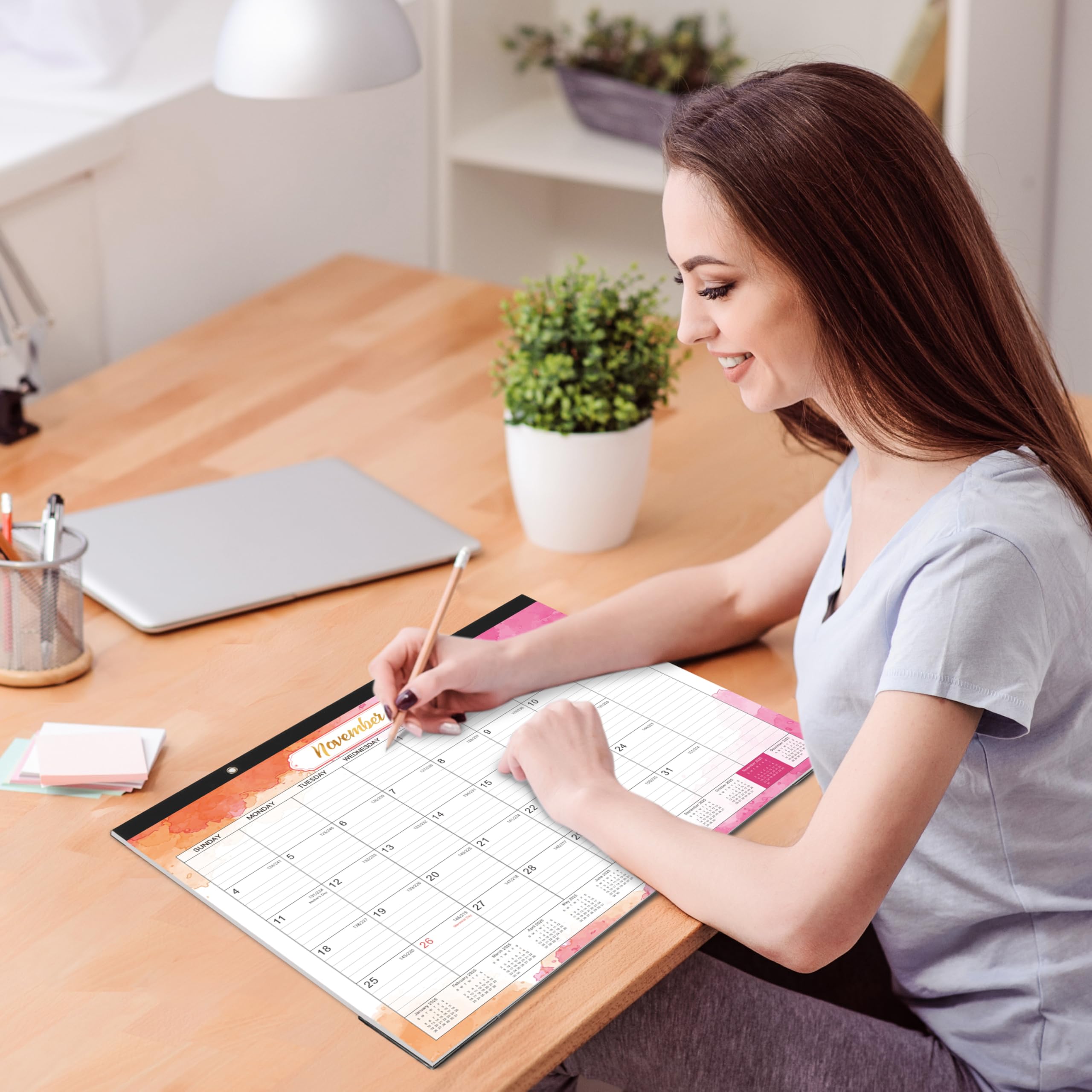 2025-2026 18-Month Desk Calendar | July 2025 - June 2026 | 14.6
