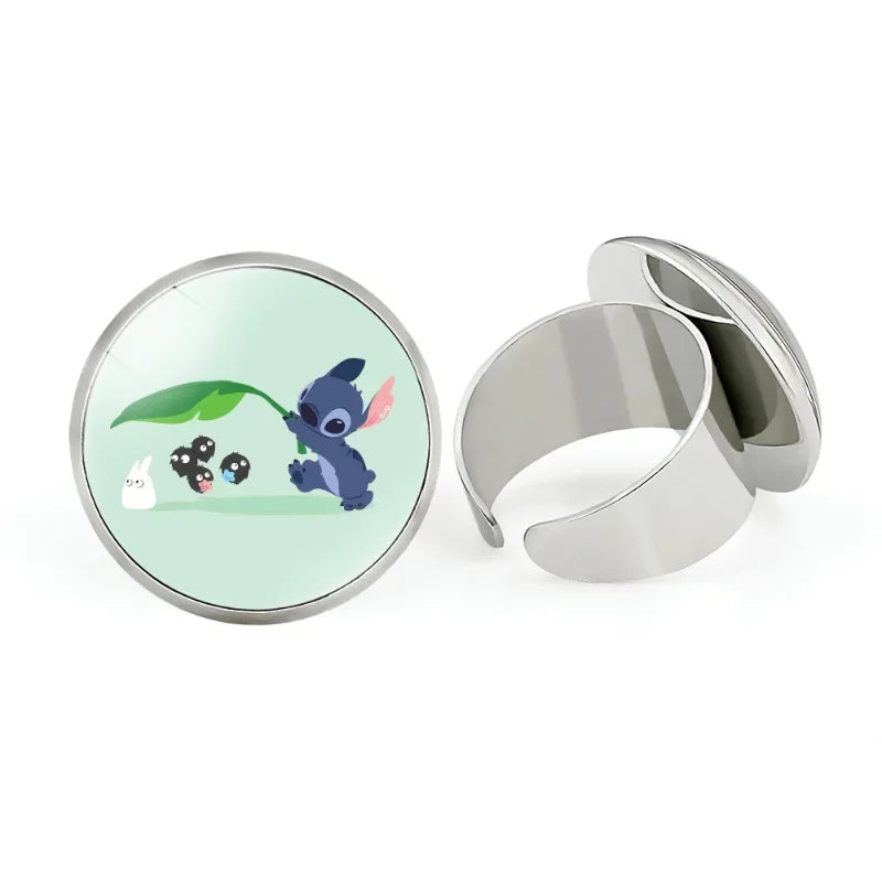 Disney Cartoon Character Rings for Kids - Fun & Colorful Jewelry for Birthday Gifts, Party Favors & Dress-Up Play