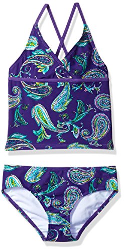 Heather Purple Paisley