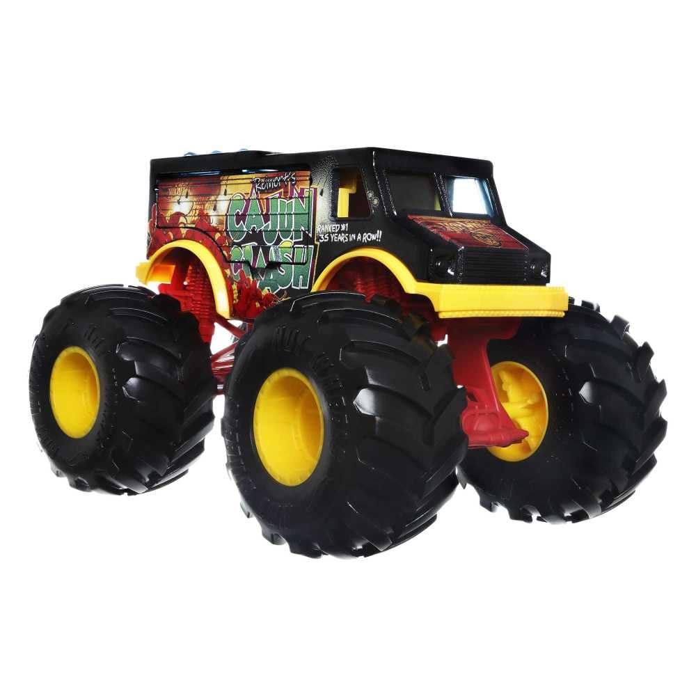 Hot Wheels Monster Cajun Crash Die-Cast Toy Car - High-Speed Racing & Stunt Play for Kids & Collectors | Perfect for Playrooms, Birthday Gifts & Display Collections