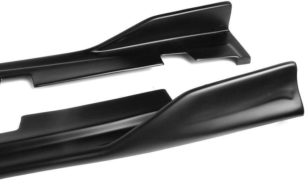 2014-2020 Lexus IS250 IS300 IS350 AS Style Side Skirts - Unpainted Matte Black PP Material for Enhanced Aerodynamics & Sporty Look | Perfect for Car Enthusiasts & Performance Upgrades