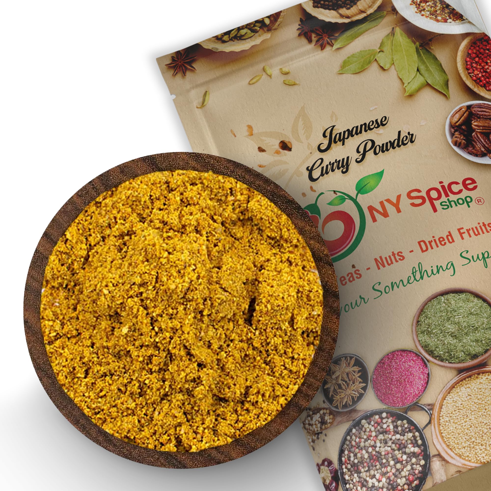 NY SPICE SHOP Japanese Curry Powder - Authentic Golden Curry Mild Seasoning Blend (8oz) | Premium Ground Curry Spice Mix for Home Cooking, Ramen & Japanese Dishes