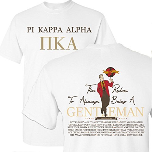 Pi Kappa Alpha Fraternity T-Shirt - Premium Gentlemen's Standard Cotton Tee for Greek Life, College Events & Brotherhood Apparel | VictoryStore