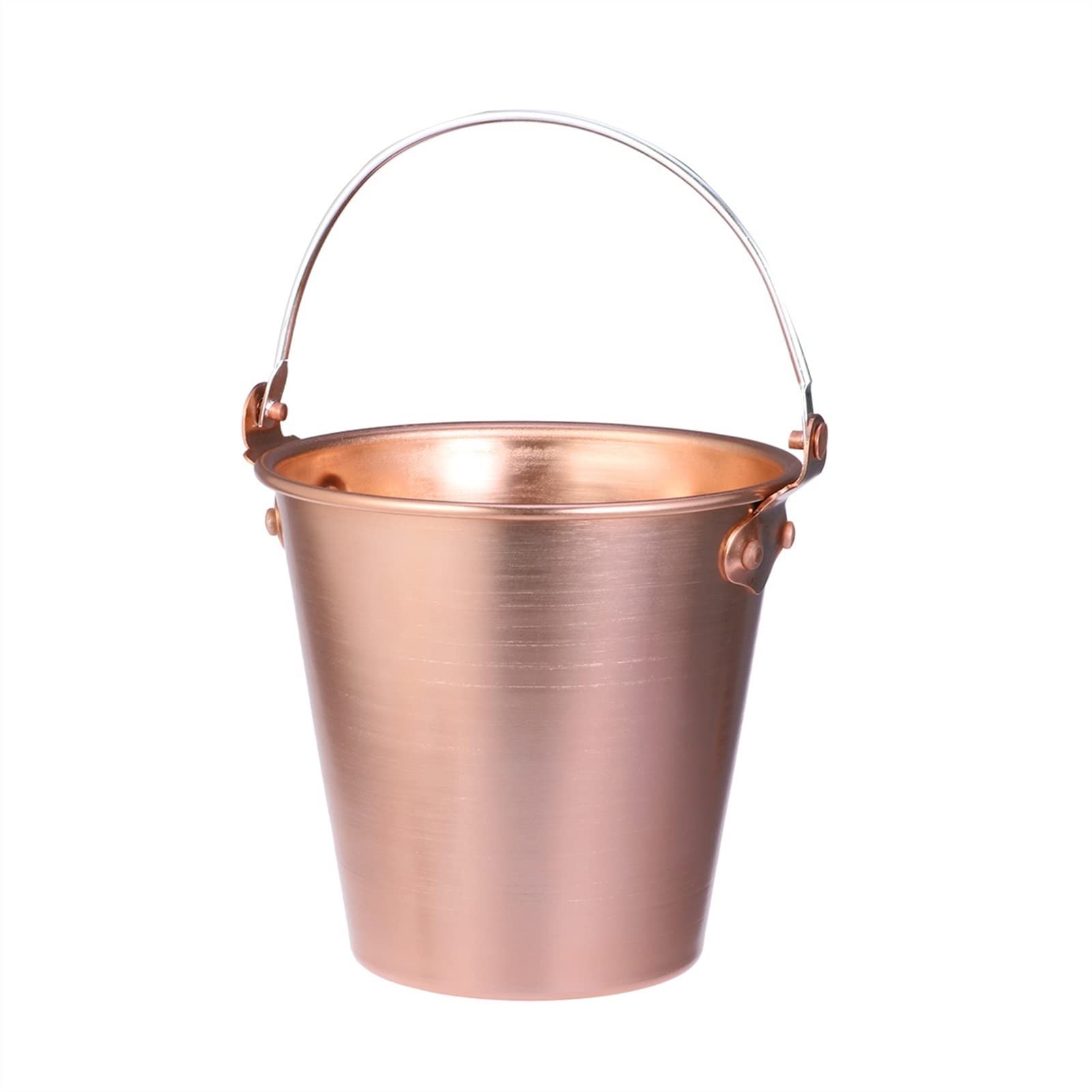1.25L Aluminum Alloy Ice Bucket with Ice Tongs - Champagne & Wine Cooler for KTV, Bar, Party, Home Use - Insulated Beer Bucket for Keeping Drinks Cold (Color: Black)
