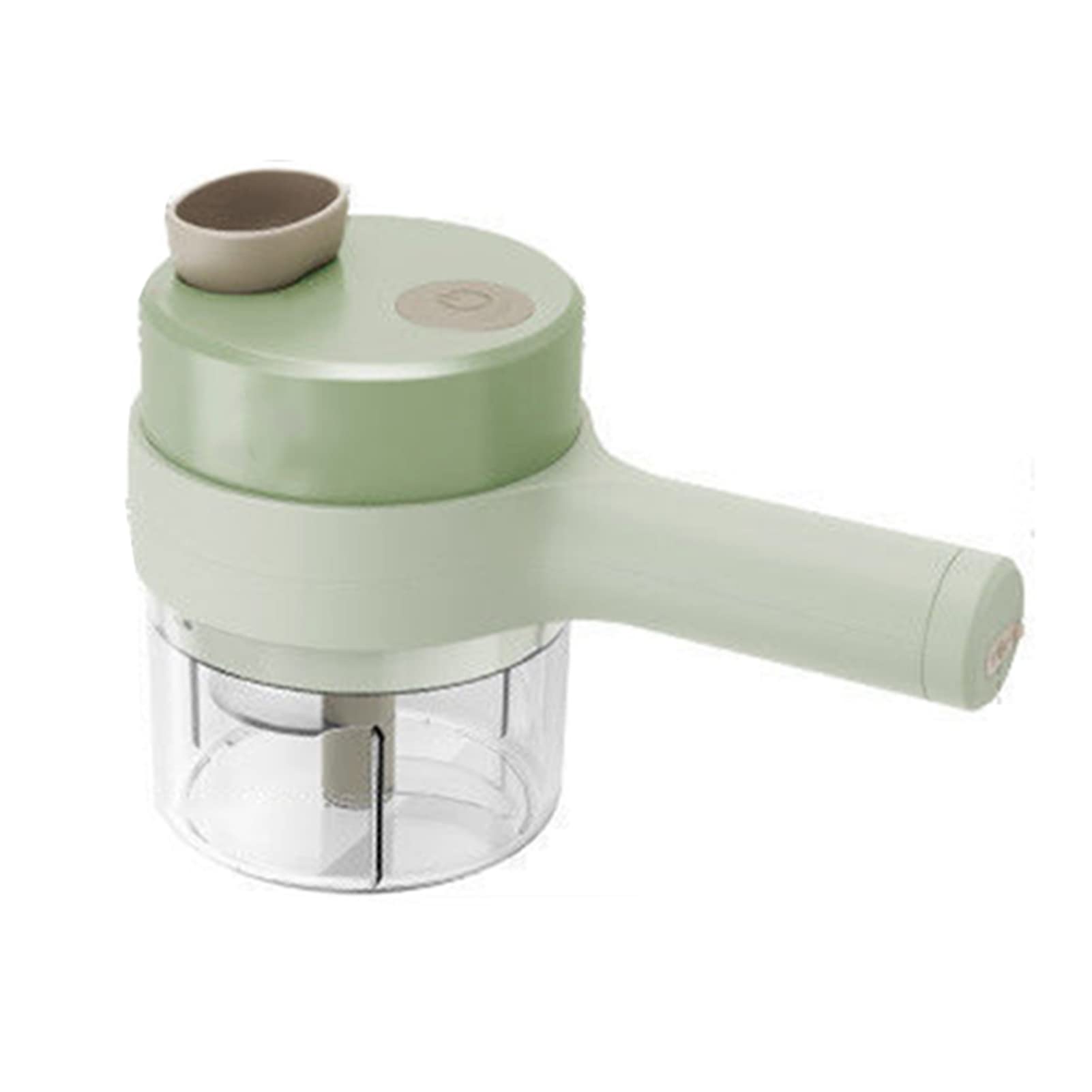 YUNDONG 4-in-1 Portable Electric Vegetable Chopper Set - Wireless Kitchen Food Processor for Garlic, Pepper, Chili, Onion, Celery, Ginger & Meat - Perfect for Meal Prep, Cooking & Healthy Eating