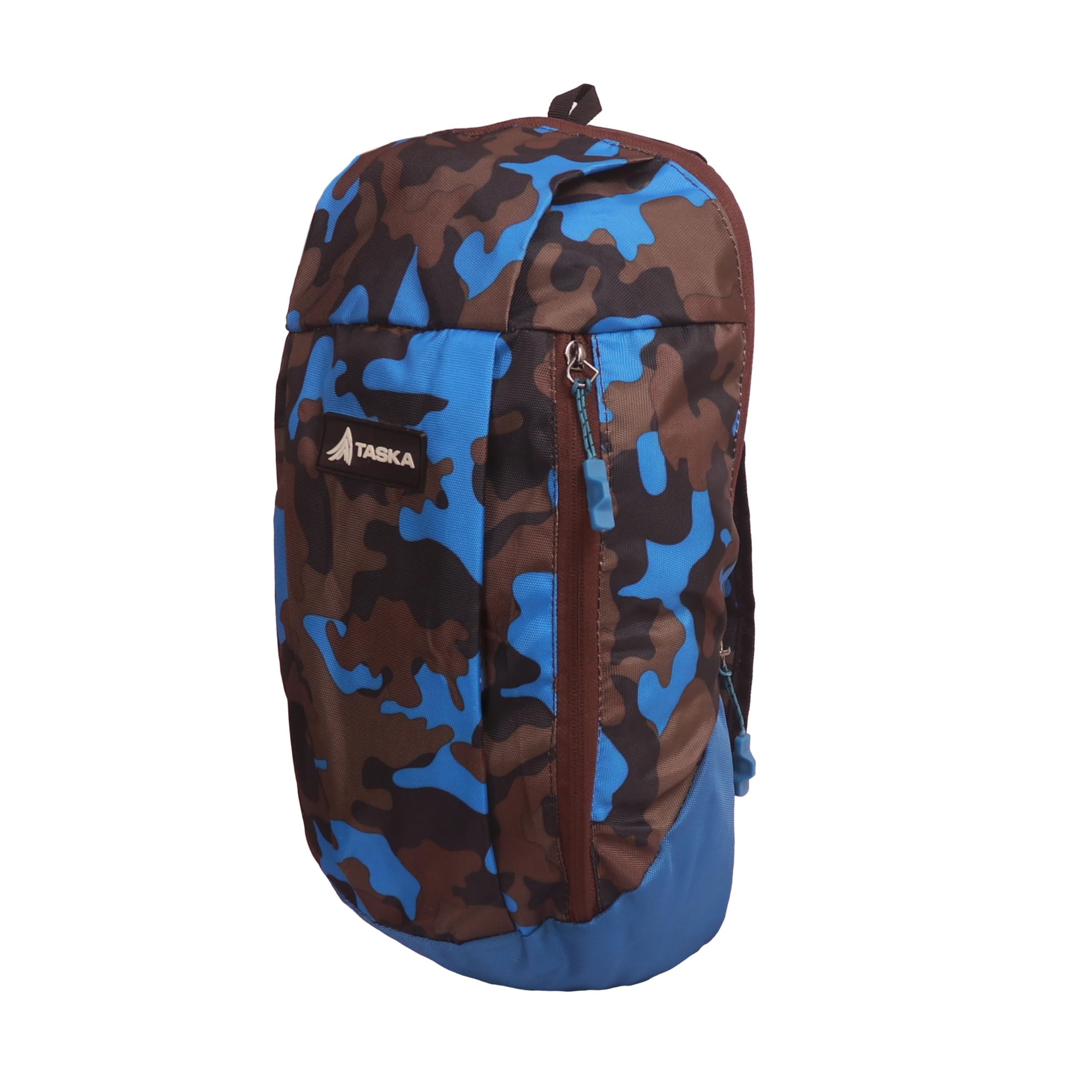 Waterproof Polyester Laptop Backpack for Men & Women - Durable College/School/Office Bag with Rain Cover - Perfect for Commuting, Travel & Outdoor Activities (Nitro Blue)